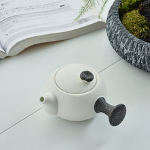 Load image into Gallery viewer, TANGPIN white ceramic teapot tea cup porcelain tea set chinese kung fu tea set drinkware