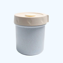 Load image into Gallery viewer, 400ML Wheat Straw Soup Cup Breakfast Porridge Lunch Box Microwaveable Leak-proof Sealed Plastic Pot with Lid Food Holder