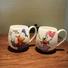 Load image into Gallery viewer, 2pcs/Lot Cartoon Couples Mug Mickey Minnie Ceramic Cups Milk 320ml Creative Coffee Mugs Cute Breakfast Cup Birthday Xmas Gift
