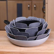 Load image into Gallery viewer, 3/6 Pcs Non-woven Fabrics Pots Pans Separator Scratchproof Protectors for Table Pots and Pans Separator Placemat Kitchen Tools
